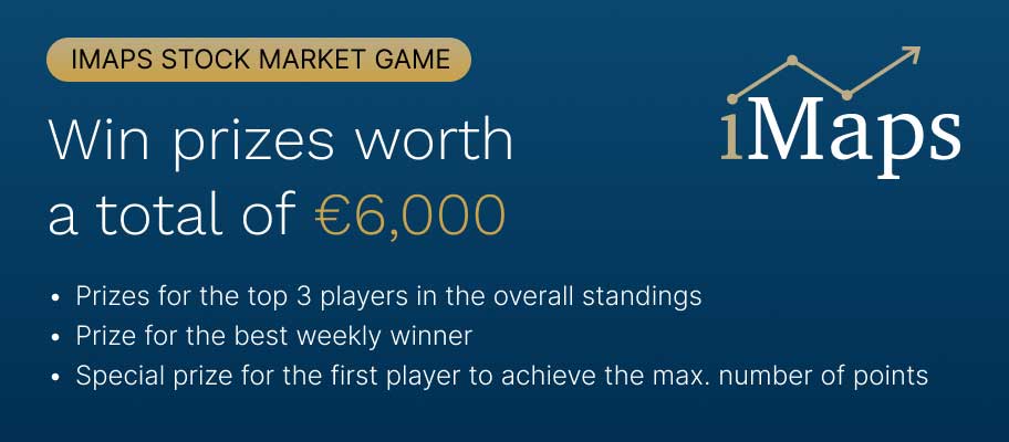 iMaps Stock Market Game – Prizes worth €6,000